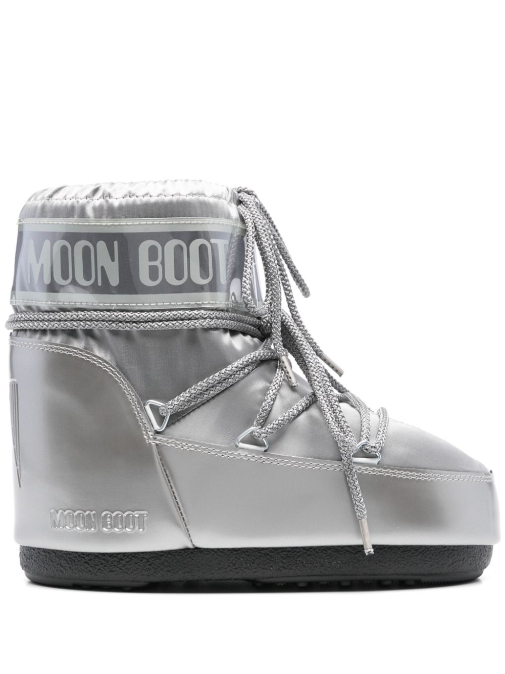 Moon Boot Icon Low Glance boots Silver