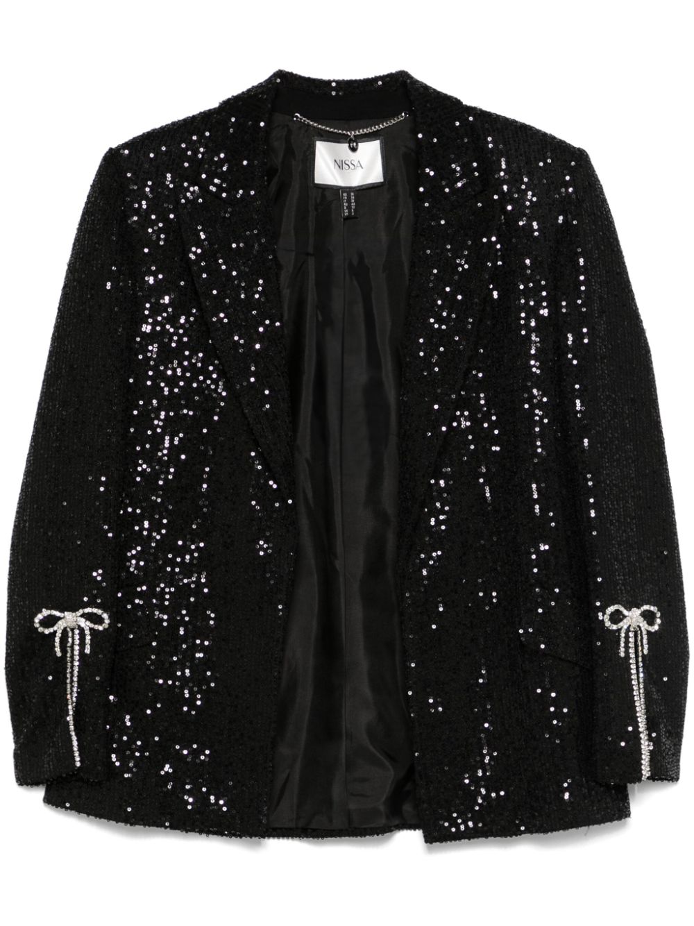 sequined blazer