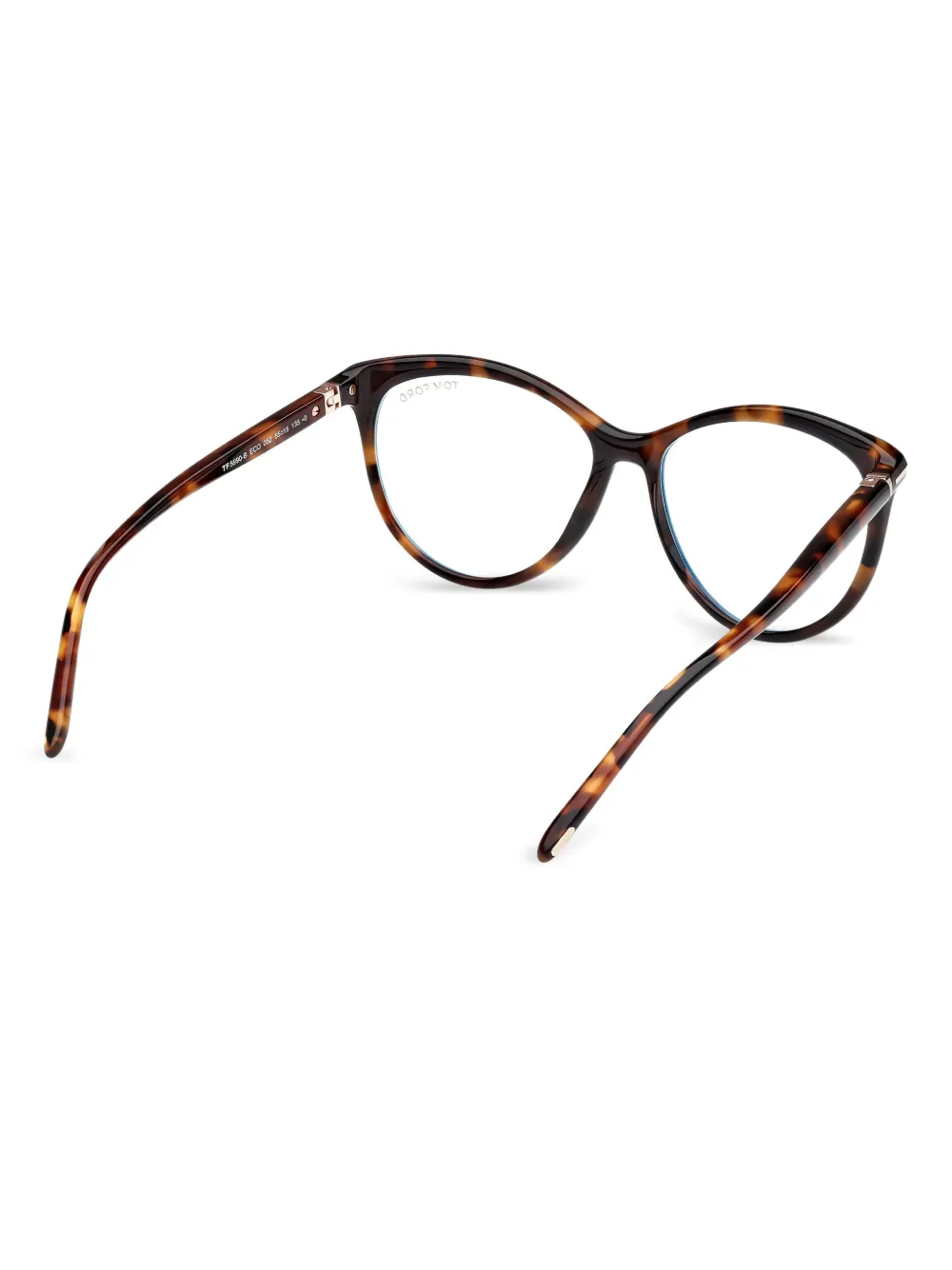 TOM FORD Eyewear tortoiseshell cat-eye glasses Bruin