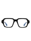 Chimi H square-frame glasses - Black