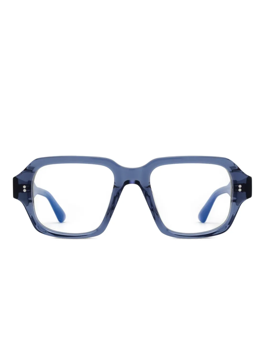Chimi H geometric-frame glasses | Blue | Image 1