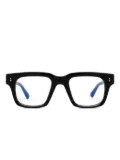 Chimi G square-frame glasses - Black