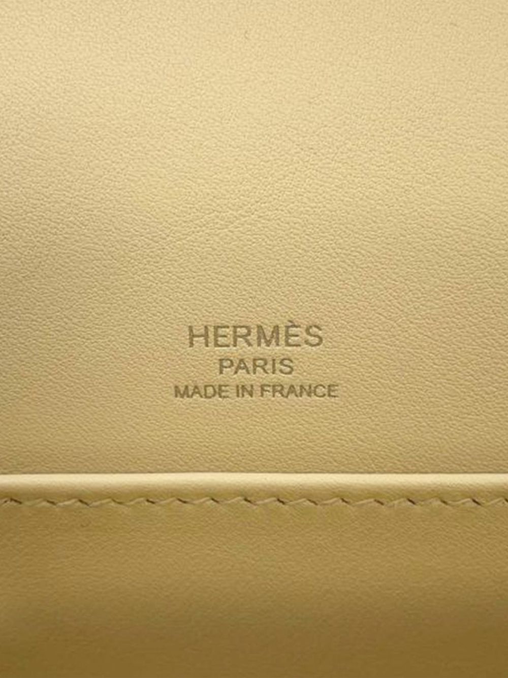 Hermès Pre-Owned 2023 Tricolor Chevre Mysore Geta crossbody bag - Roze