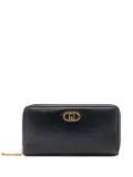 LIU JO large zip-around purse - Black