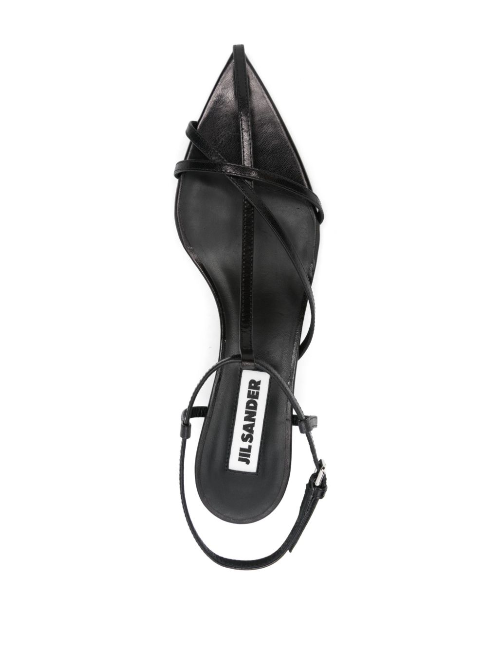 Jil Sander 35 mm New Tripon sandalen Zwart