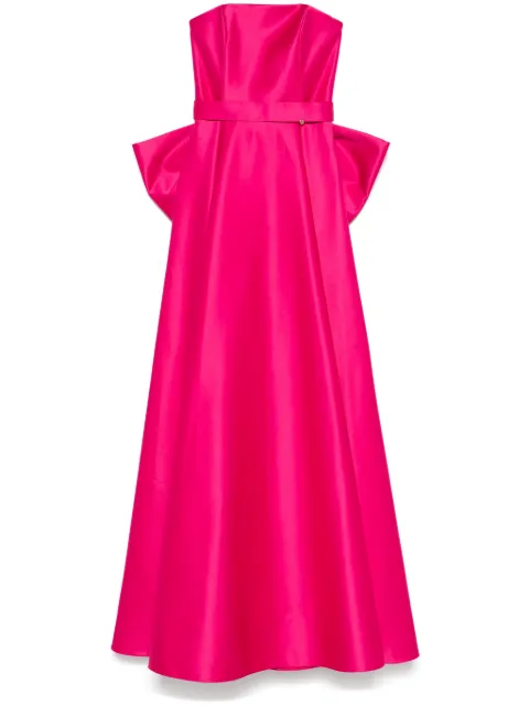 NISSA bow-detail maxi dress RS15435 - 0