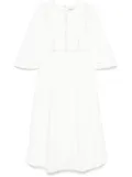 Parlor cut-out midi dress - White