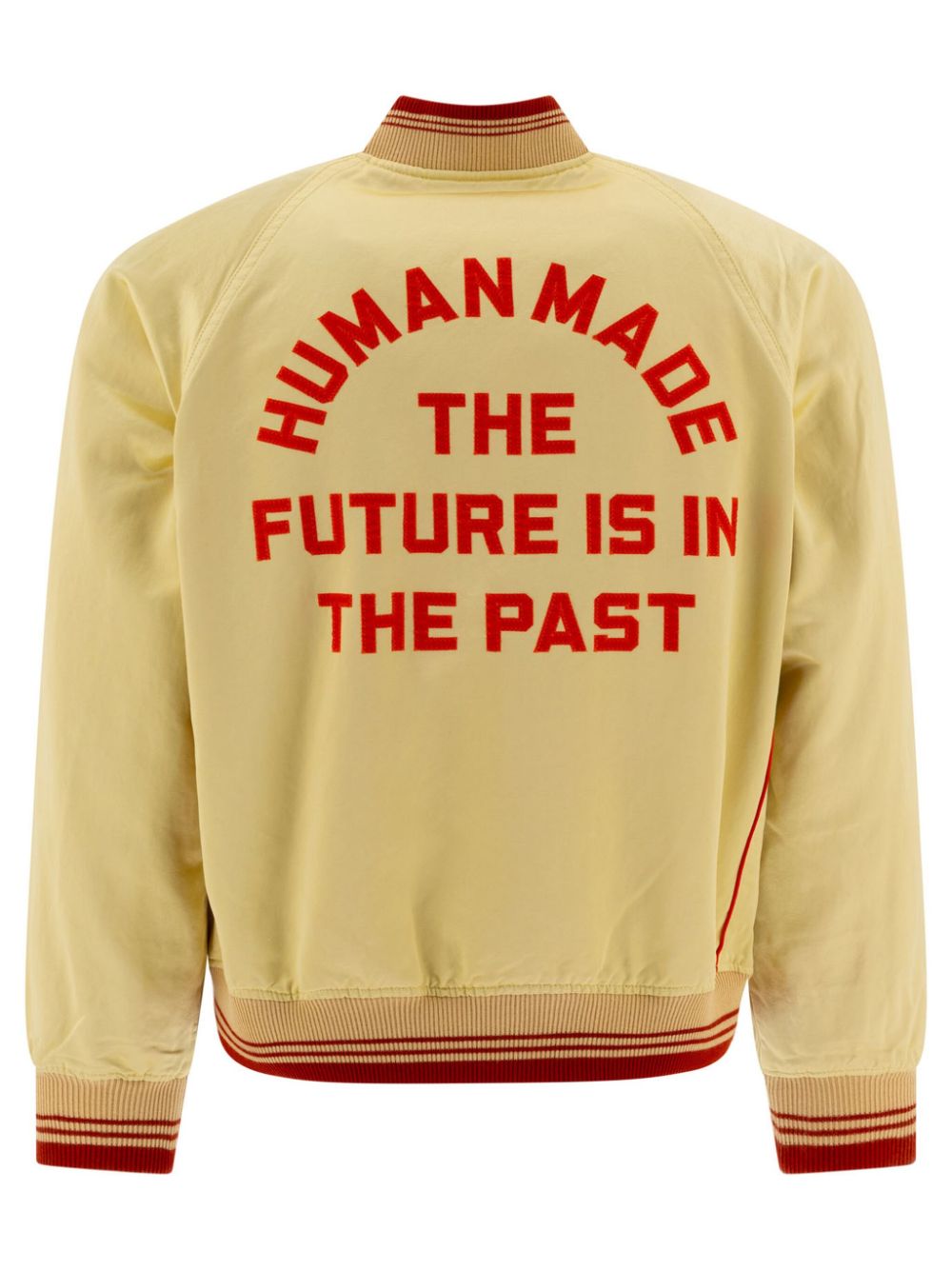 Human Made printed bomber jacket - Geel