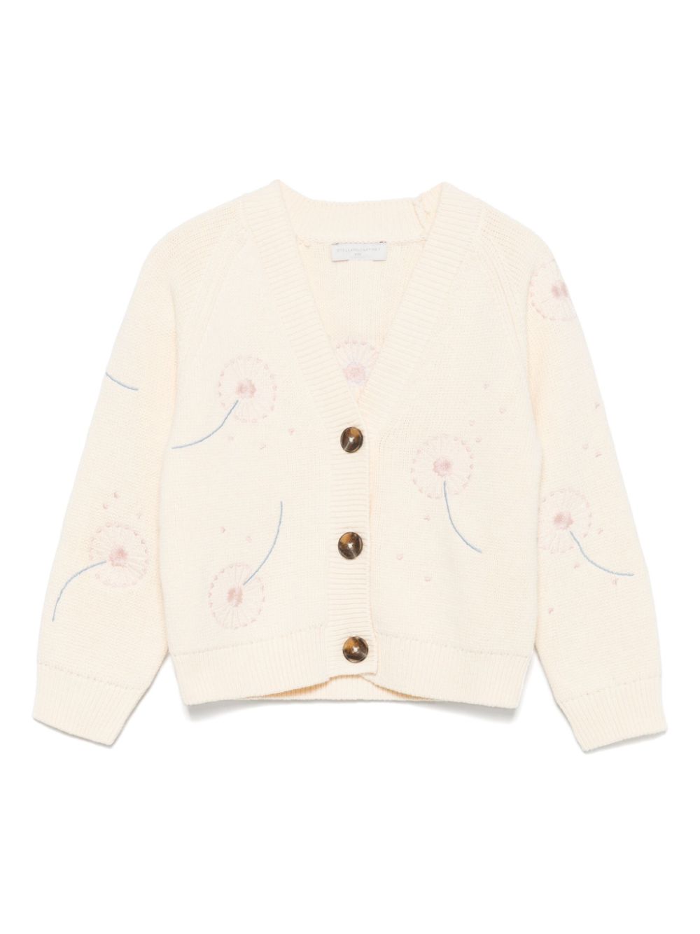 Stella McCartney Kids Vest met borduurwerk Beige