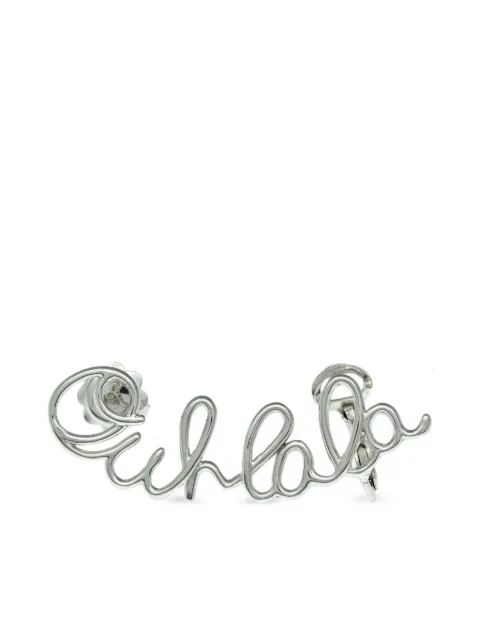 LILY GABRIELLA 18kt white gold Ouh Lala cuff earring