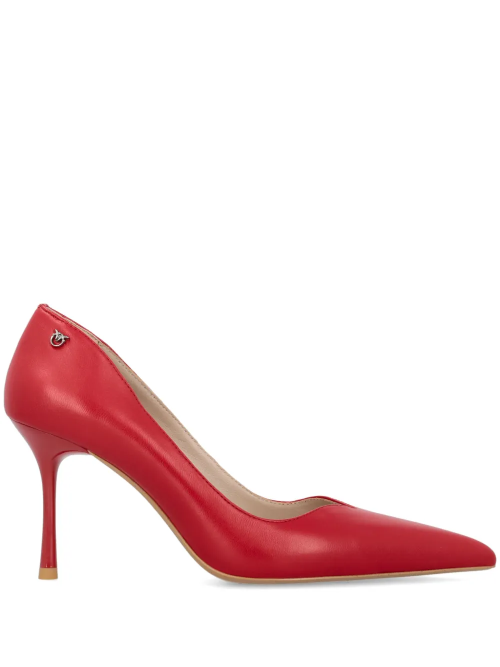 PINKO Leren pumps Rood