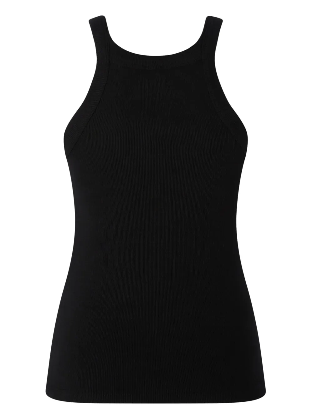 PINKO Tanktop met paardenpatroon - Zwart