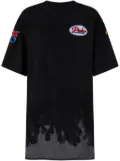 PINKO logo-appliqué T-shirt - Black