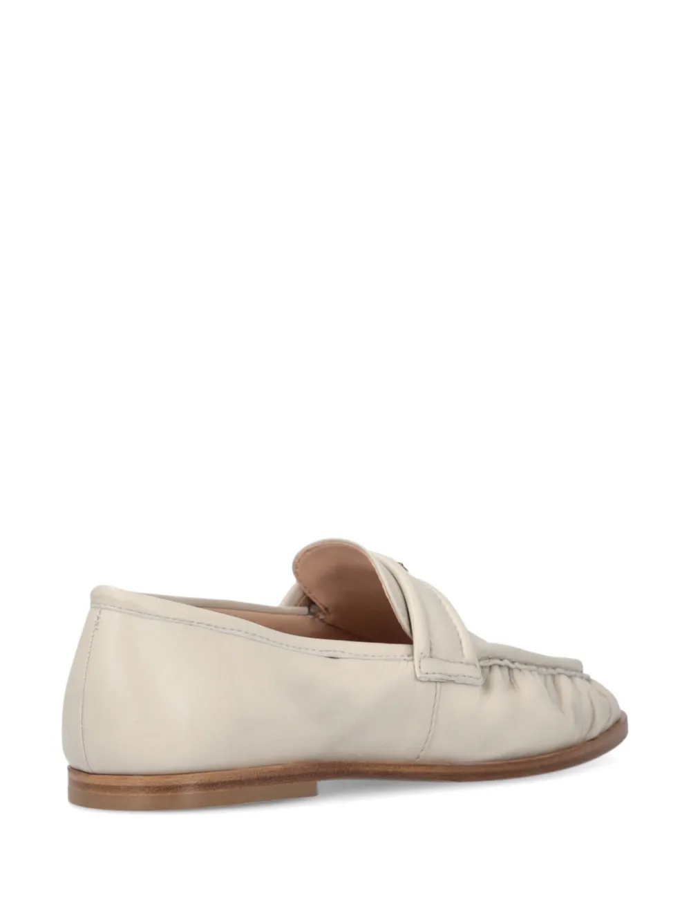 PINKO Loafers met logoplakkaat Beige