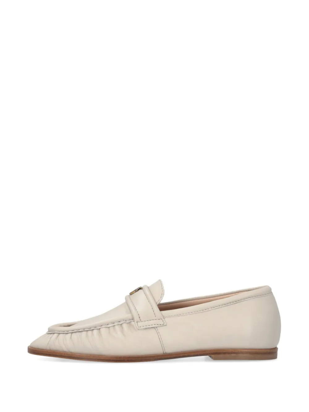 PINKO Loafers met logoplakkaat Beige