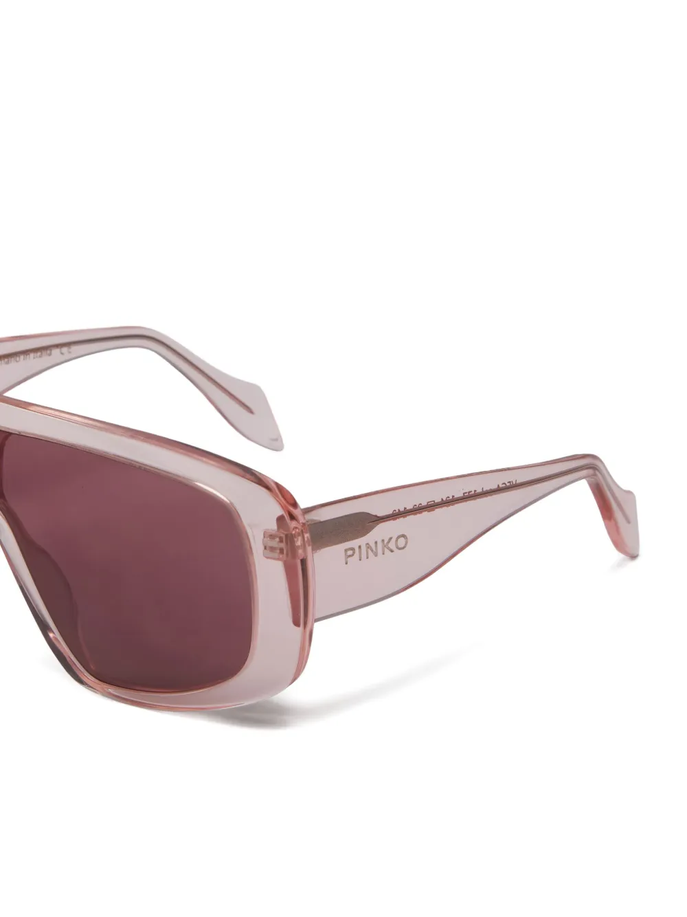 PINKO Zonnebril met oversized montuur Roze