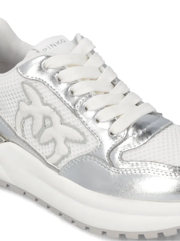 スニーカー PINKO Woman Sneakers Silver SS0061T026 ZZF Pinko Sneakersy REBY, SS0061T026/ZZF