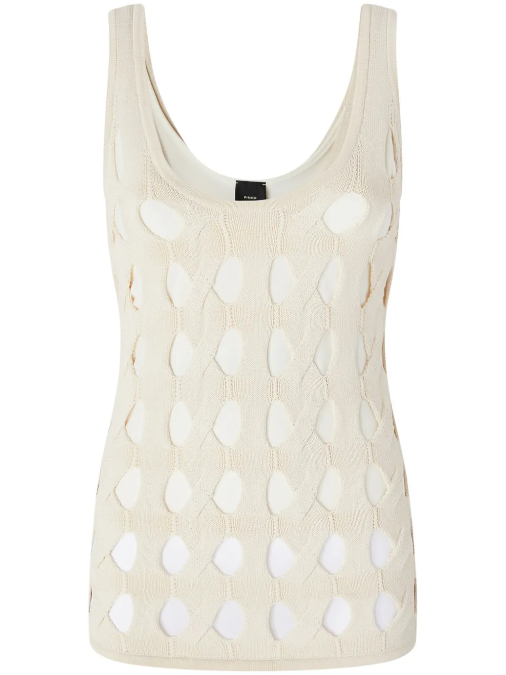 PINKO open-knit top | White | Image 1