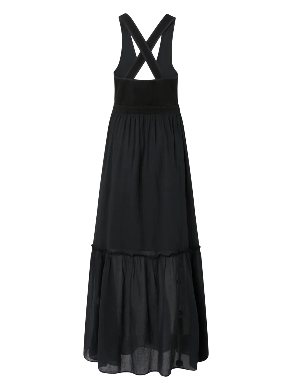 PINKO Maxi-jurk met gesp - Zwart