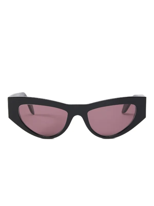 ブラックキャットアイサングラス PINKO キャットアイ サングラス | ブラック | FARFETCH JP