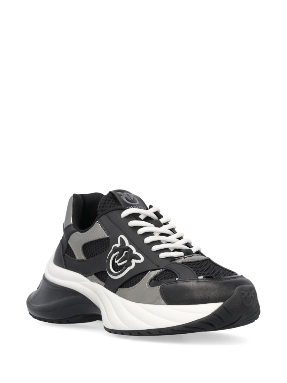 PINKO Ariel sneakers - ZZ0 BLACK/GUNMETAL