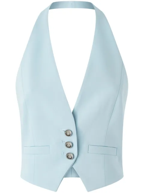 PINKO halterneck waistcoat