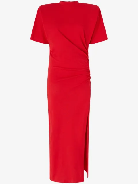 PINKO ruched long dress