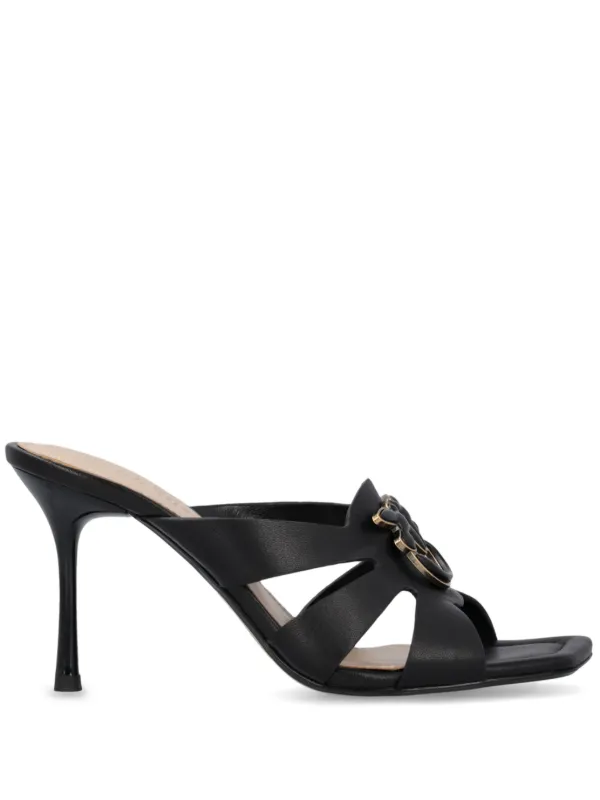 サンダル・ミュール PINKO Women Sandals SD0267P003GIANIRA17Z99 BLACK 27215352_57653796_600.jpg