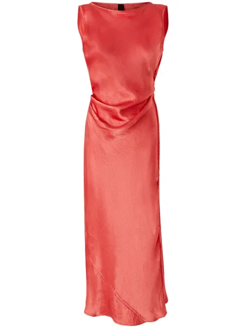 PINKO robe à fini satiné