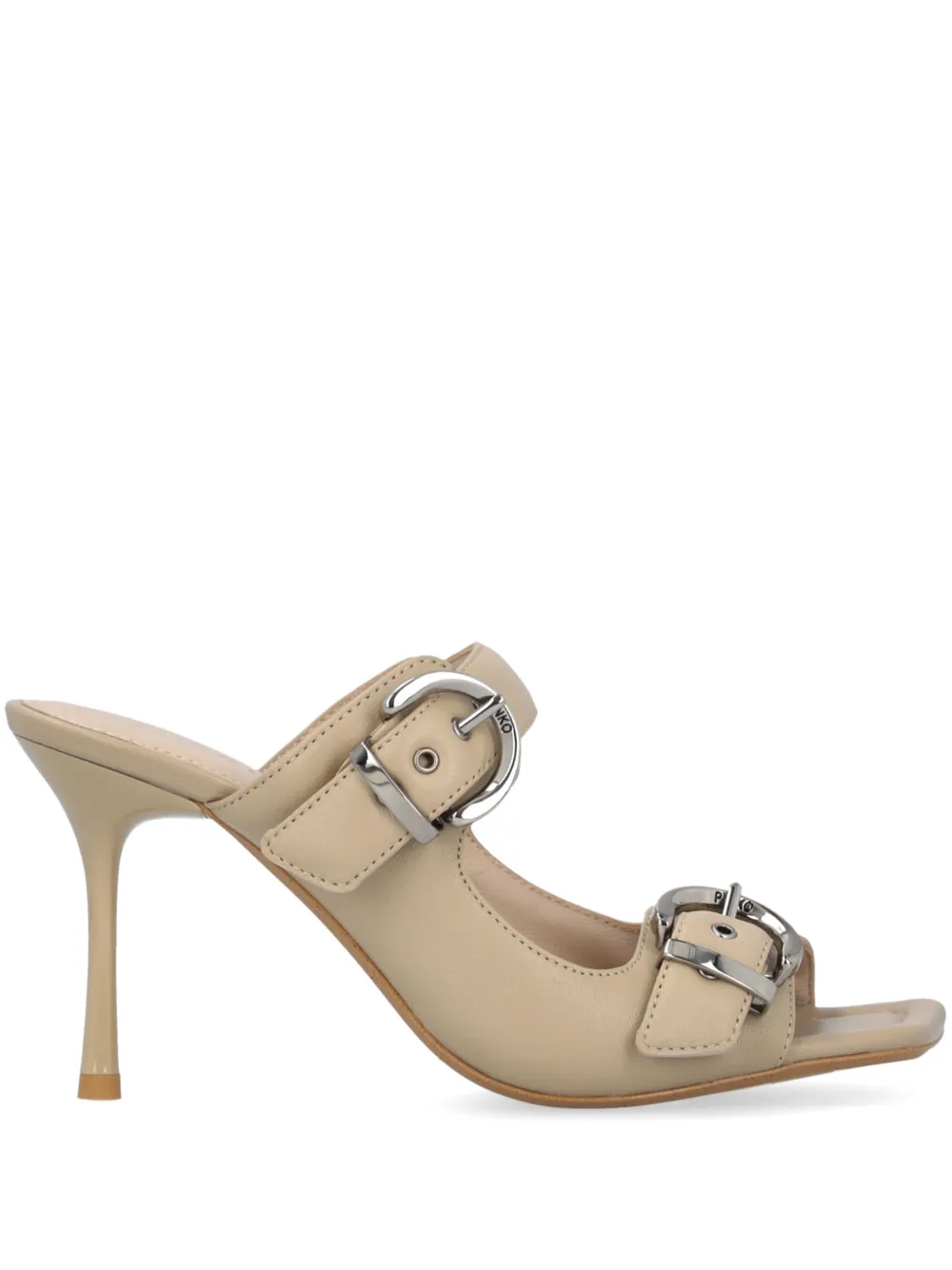 PINKO Leren sandalen Beige