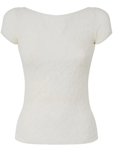 PINKO floral-lace top 