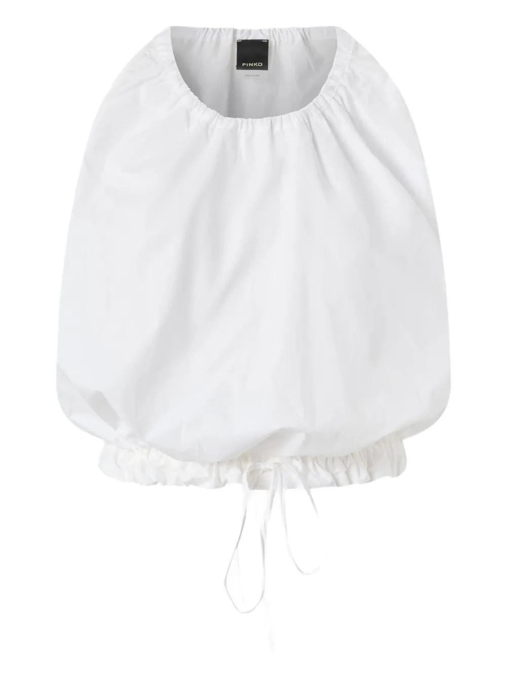 drawstring-detail top