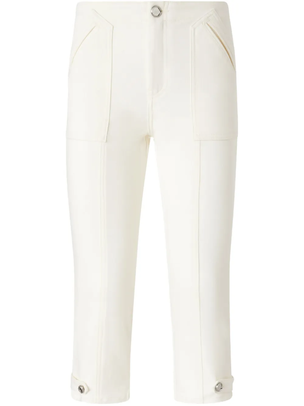 PINKO Cropped broek Wit