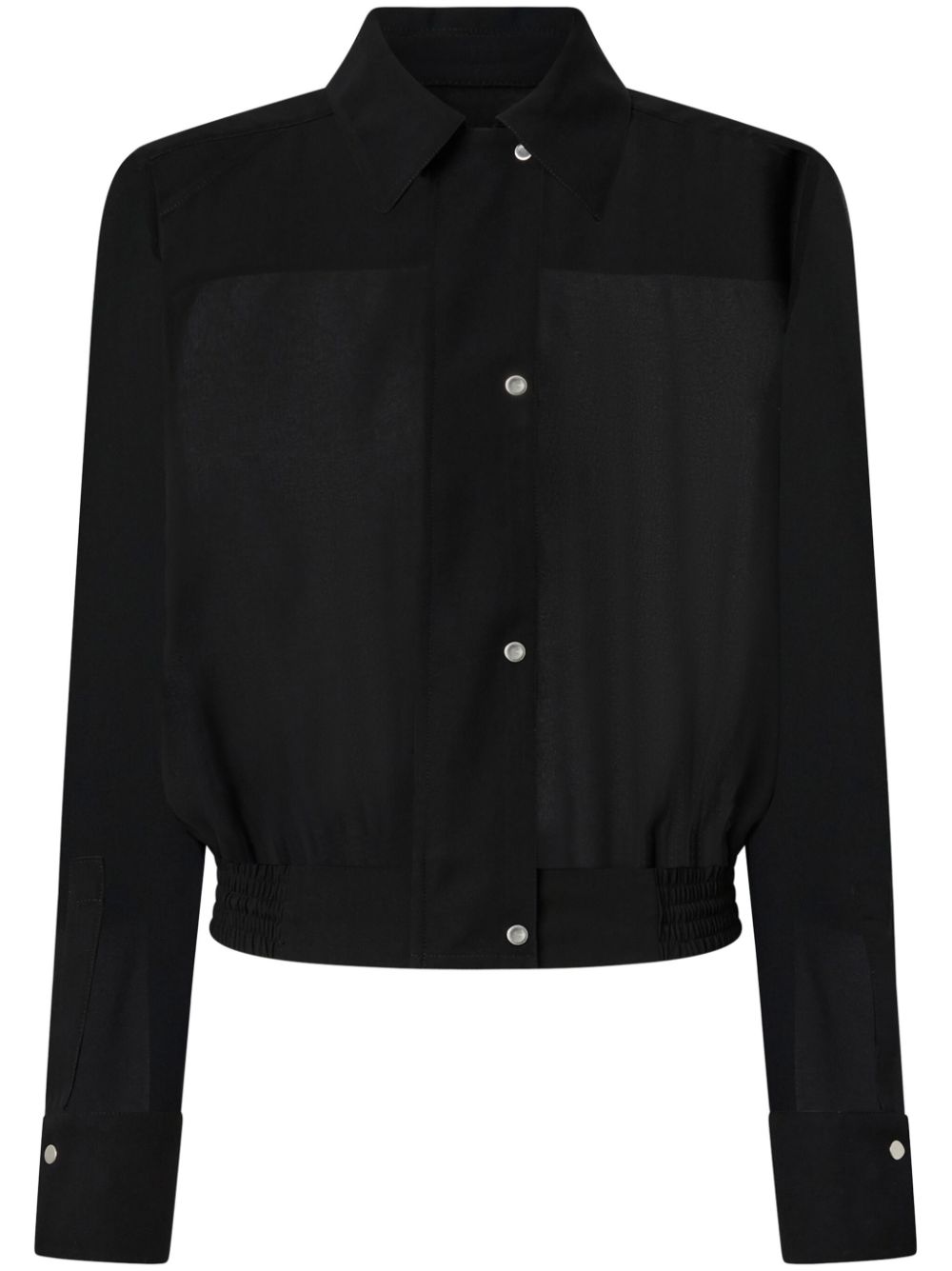 PINKO Blouse met elastische taille Zwart