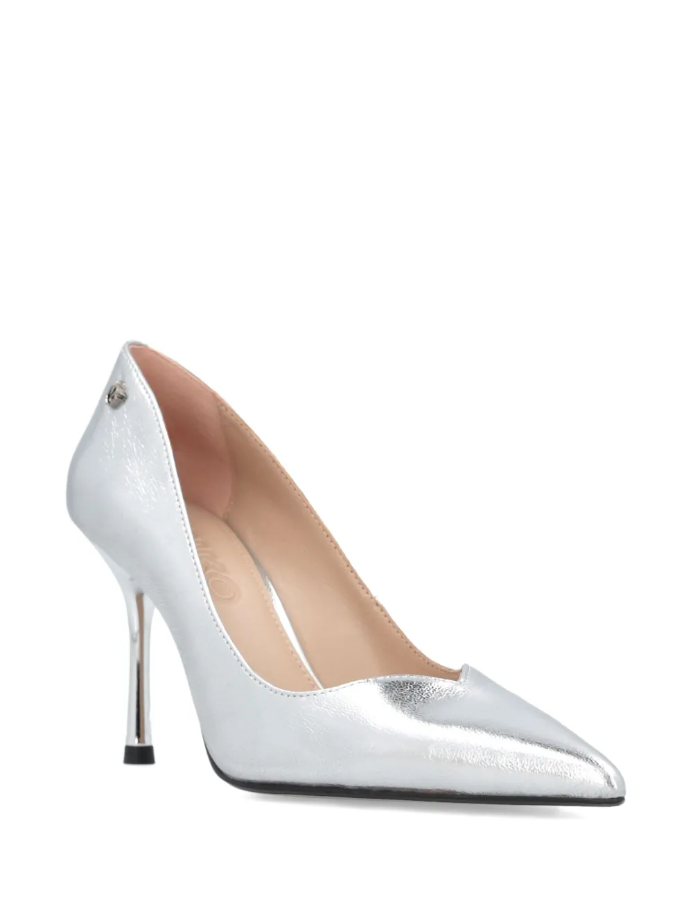 PINKO Leren pumps - Zilver