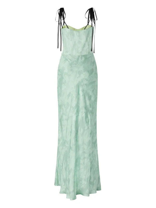 パーティードレス PINKO 104955 A0IM X26 Dresses Green 104955A0IM-X26-AA01