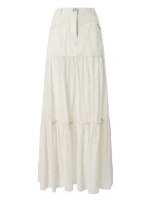 スカート PINKO Woman Skirt White 104905A2G9 Z05 Pinko Leggero Skirt - White - Women | 104905A2G9Z05 | thebs.com