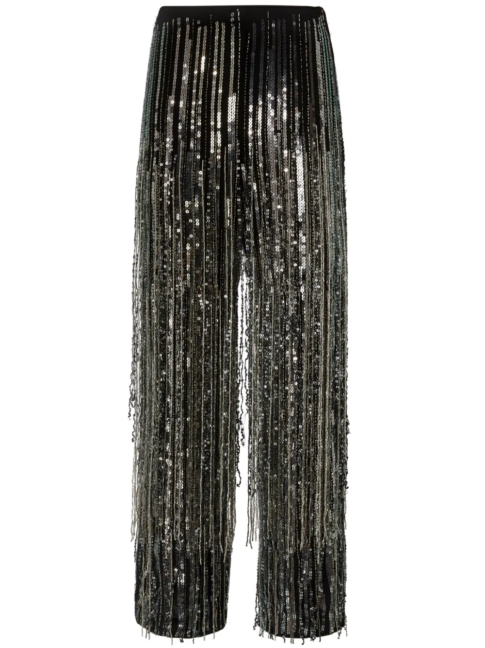 PINKO Broek met pailletten Zwart