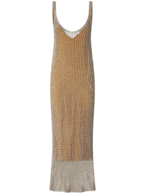 PINKO vestido tejido de crochet