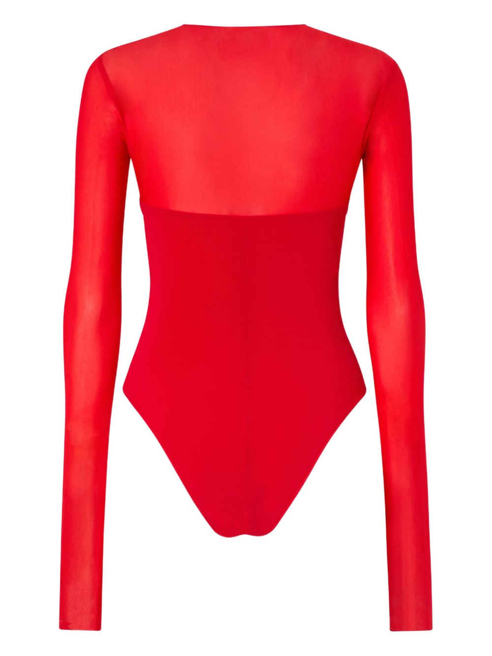 PINKO long-sleeved bodysuit - Rood