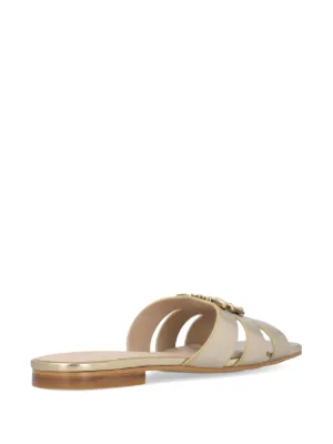 サンダル・ミュール PINKO Women Sandals SD0297P003I35 Beige Pinko Flat sandals for Women SS25 | GIGLIO.COM