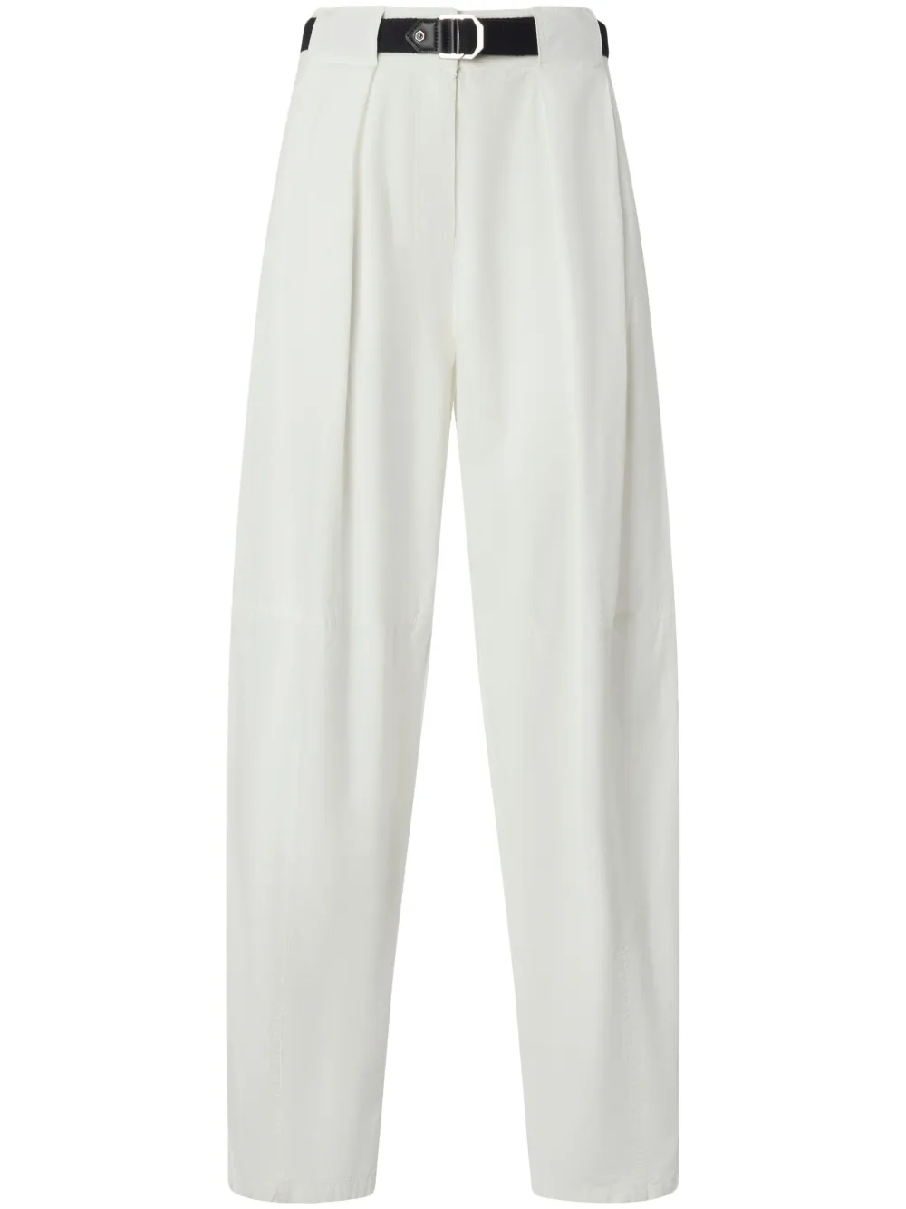 pleat-detail trousers