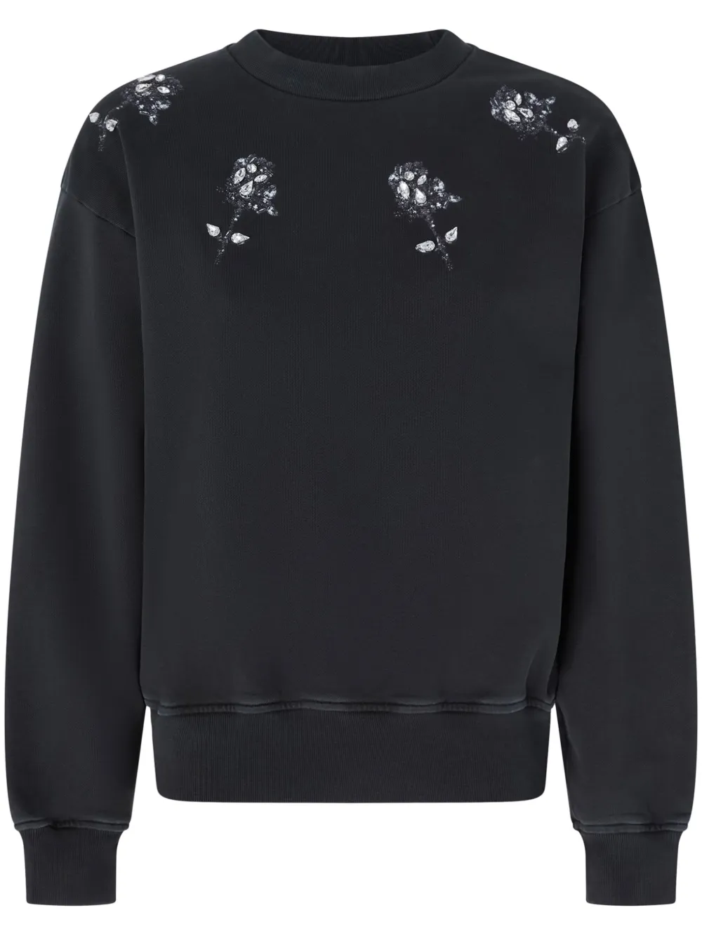 PINKO Sweater met bloemenprint Zwart