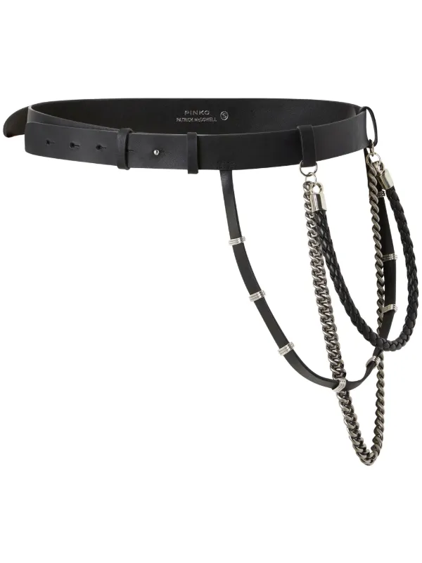 ベルト PINKO Woman Belt Black 104804A2GL Z99N PINKO Pinko Belts - Accessories - BeyondStyle