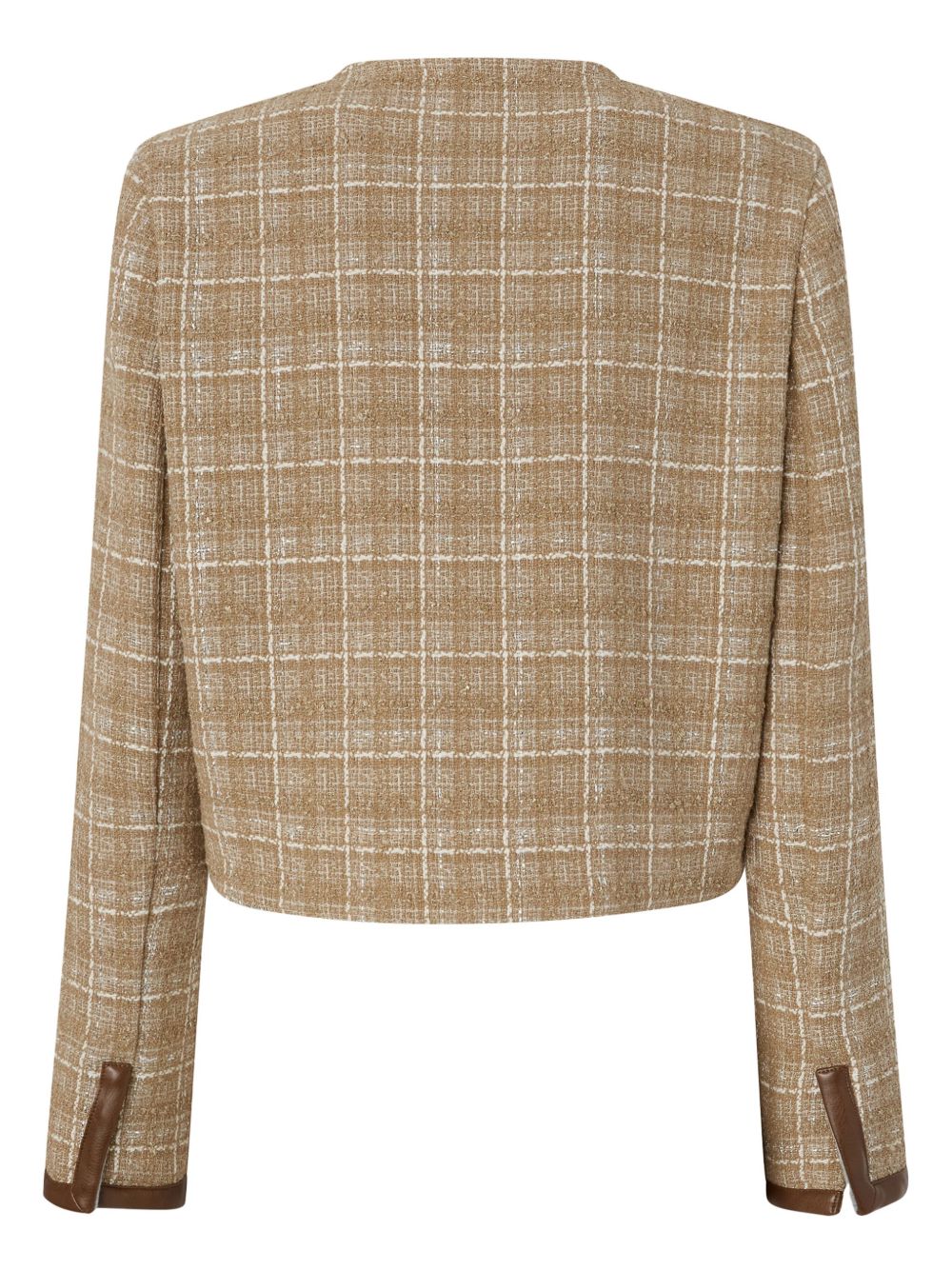 PINKO checked jacket - Beige