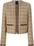 PINKO checked jacket - Neutrals