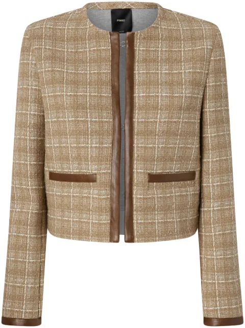 PINKO checked jacket