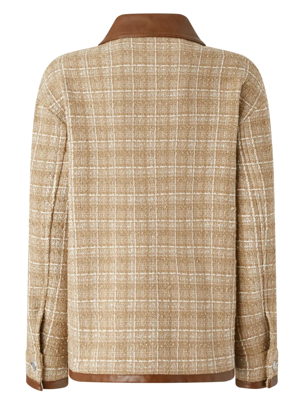 PINKO Tweed shirtjack - Beige