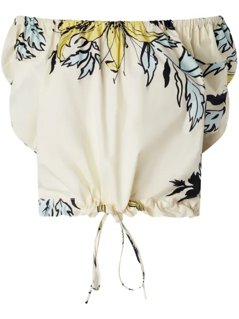 PINKO floral-print top