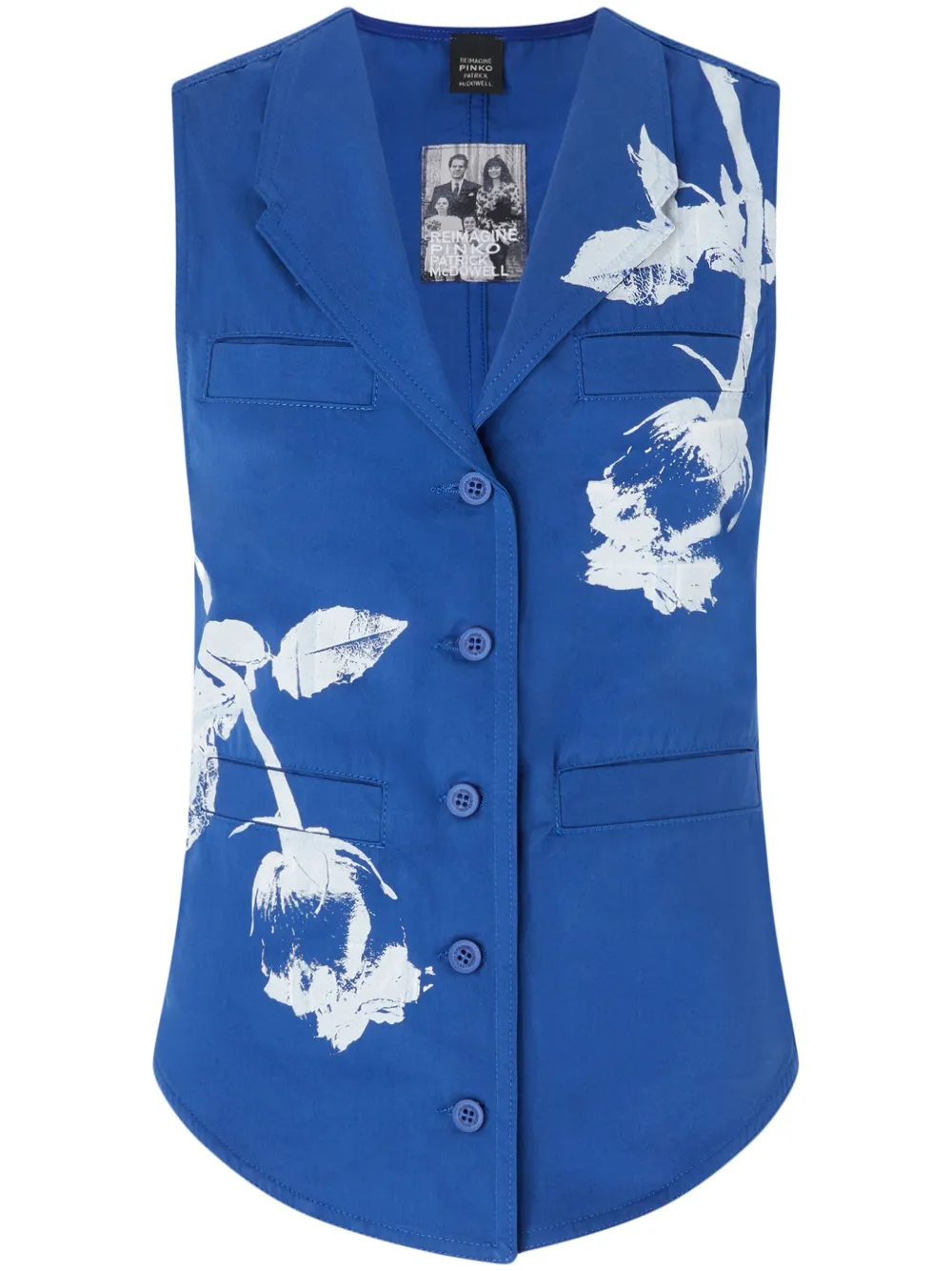 floral waistcoat